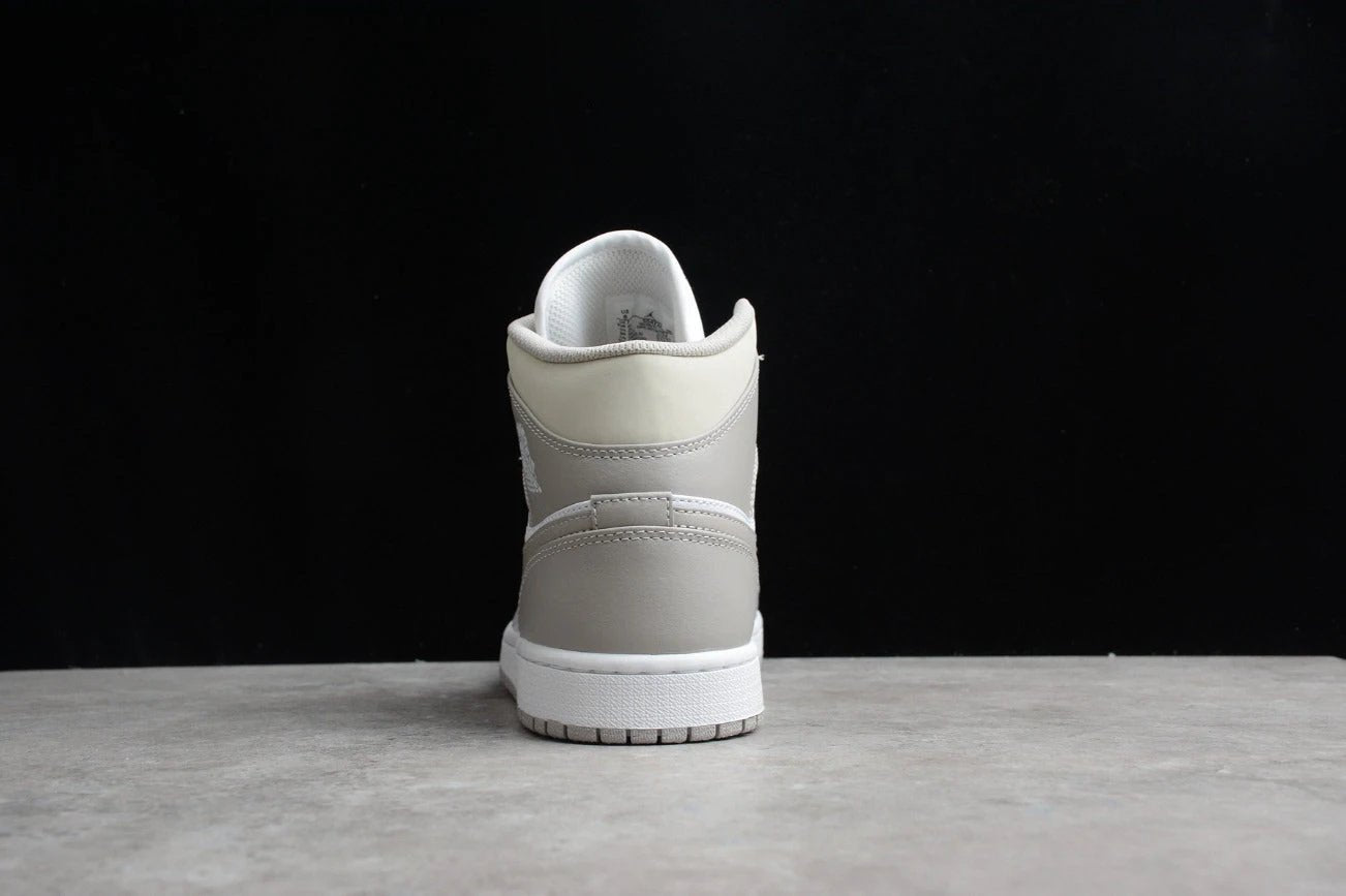 Air Jordan 1 Mid Linen College Grey by Air Jordan