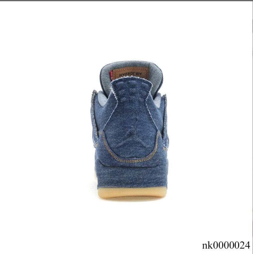 Air Jordan 4 Retro Levi’s Denim Shoes Sneakers by Air Jordan