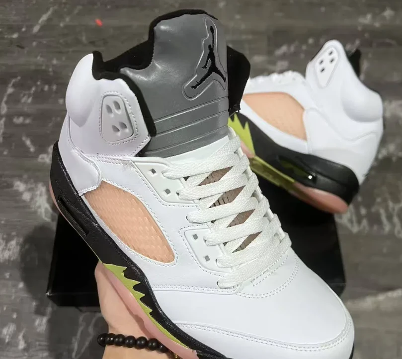Air Jordan 5 Luminous Green Shoes Sneaker by Air Jordan