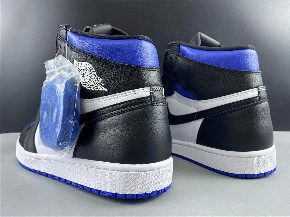 Air Jordan 1 Retro High Black Game Royal Shoes Sneakers by Air Jordan