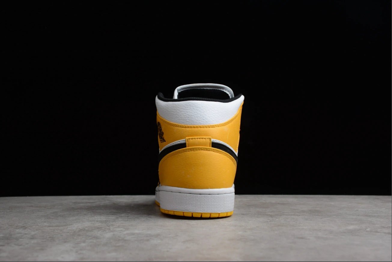 Air Jordan 1 Mid Lakers Yellow Purple by Air Jordan