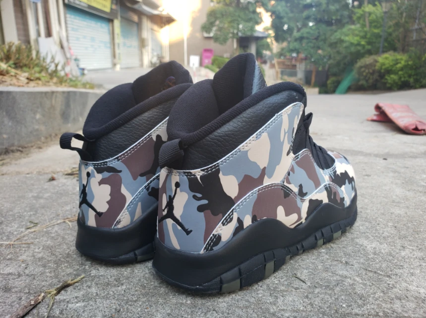 Air Jordan 10 Camo Desert Black Dusted Clay by Air Jordan