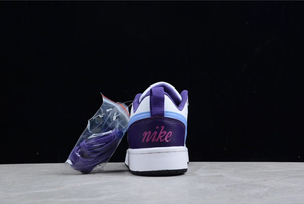 NK Court Borough Low 2 White Purple by Air Jordan