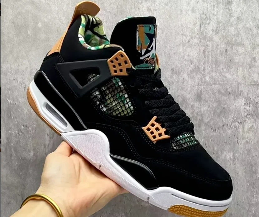 Air Jordan 4 Bamboo Sample Shoes Sneakers by Air Jordan