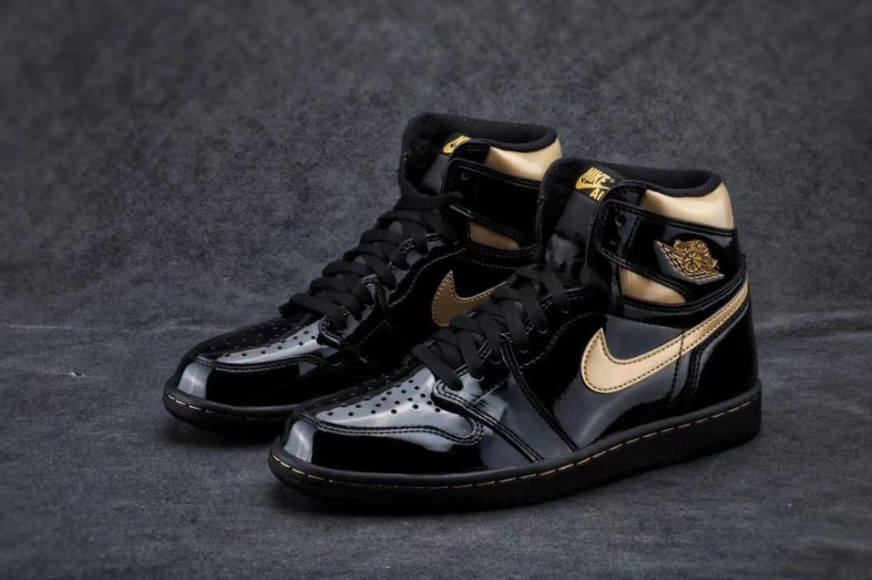 Air Jordan 1 High OG Black Metallic Gold by Air Jordan