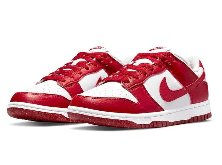 Dunk Low Next Nature White Gym Red Shoes Sneakers by Air Jordan