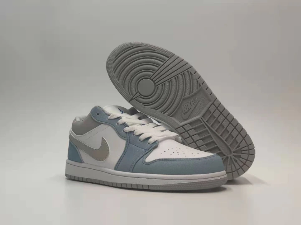 Air Jordan 1 Low Grey Blue by Air Jordan