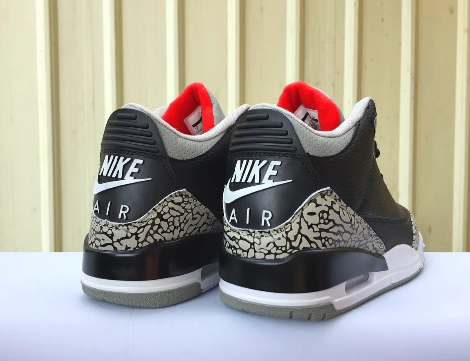 Air Jordan 3 Retro Black Cement by Air Jordan