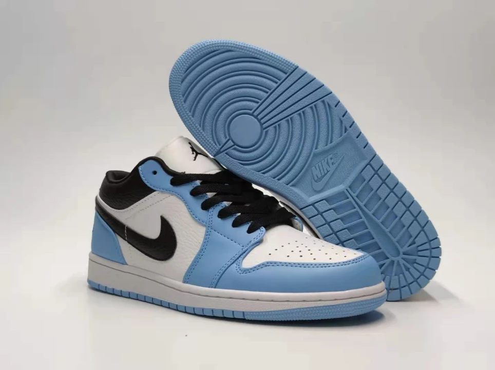 Air Jordan 1 Low University Blue Black by Air Jordan