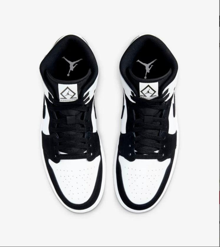 Air Jordan 1 Mid Diamond Shorts Shoes Sneakers by Air Jordan