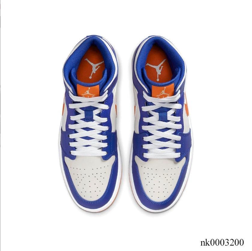 Air Jordan 1 Mid Knicks Shoes Sneakers by Air Jordan