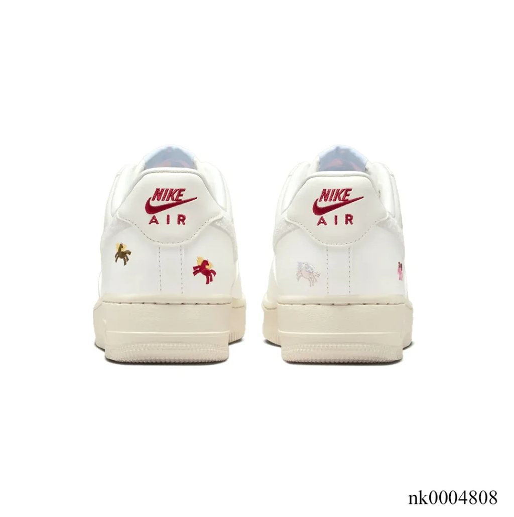 Air Force 1 Chenille Swoosh Year Of The Horse Shoes Sneaker by Air Jordan