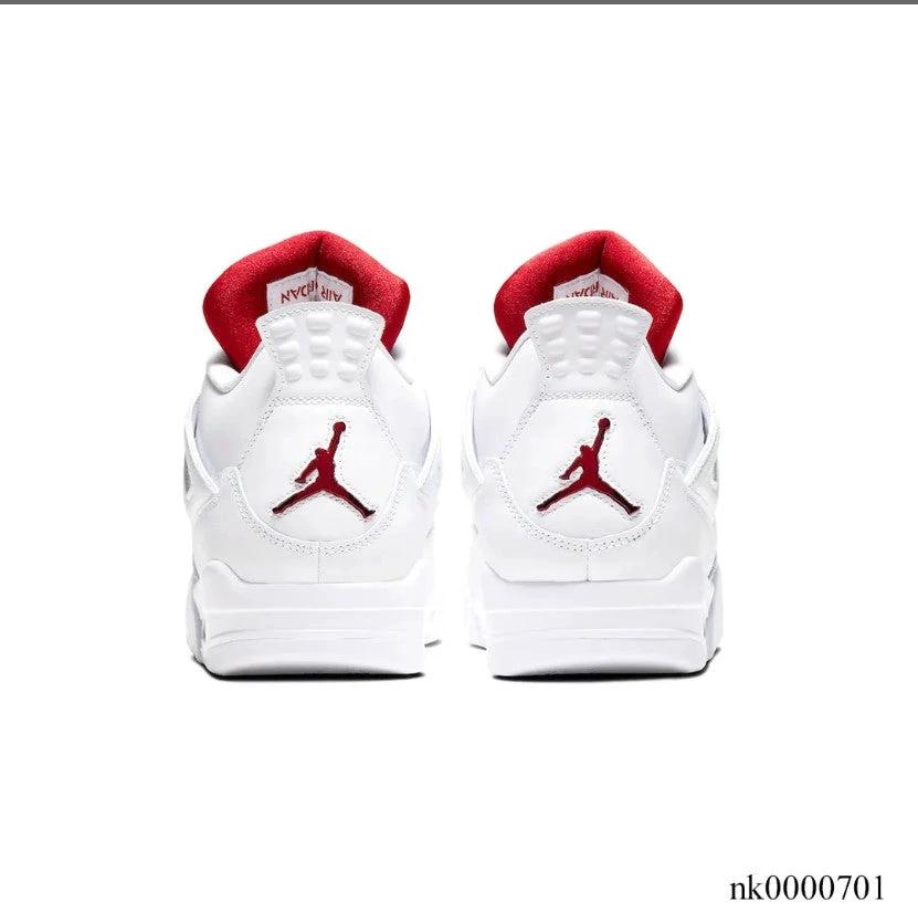 Air Jordan 4 Retro Metallic Red Shoes Sneakers (Big Size Available) by Air Jordan