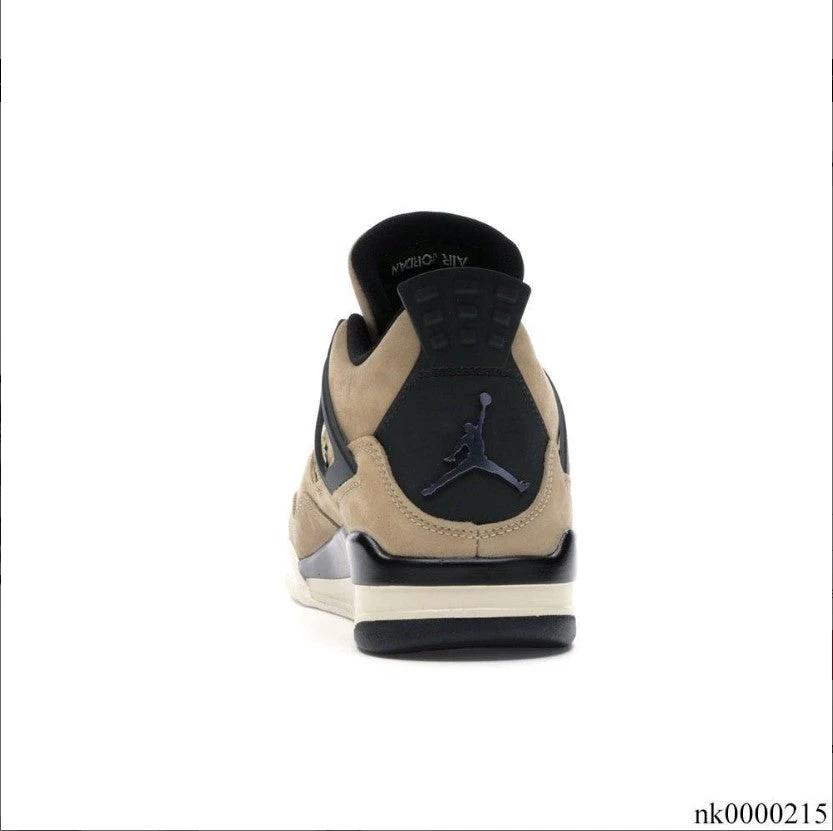 Air Jordan 4 Retro Fossil (W) Shoes Sneakers by Air Jordan