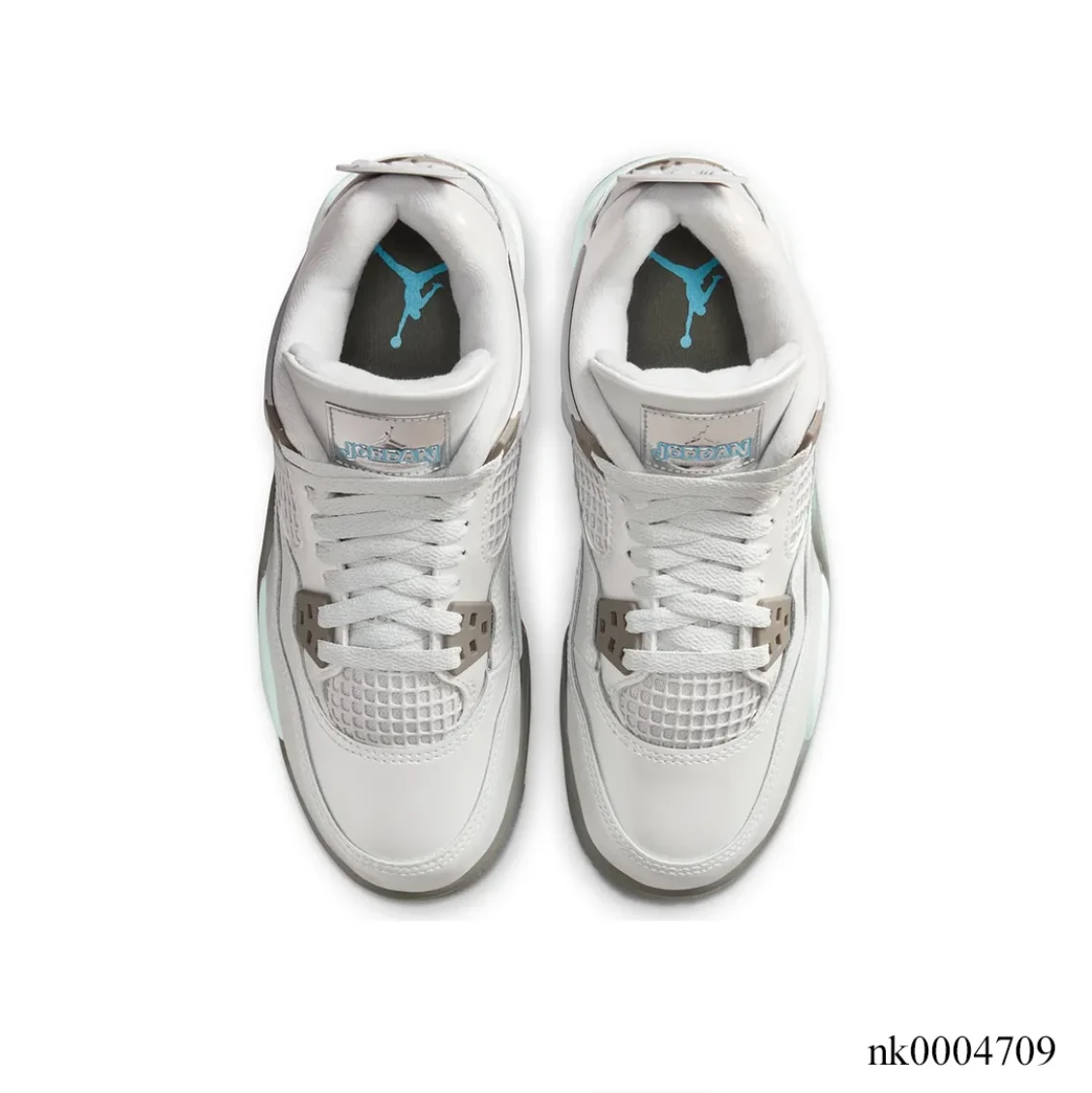 Air Jordan 4 Blue Chill Photon Dust Shoes Sneakers by Air Jordan