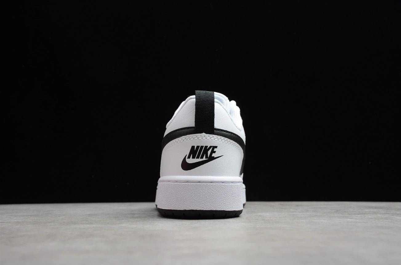 NK Court Borough Low 2 GS White Black by Air Jordan