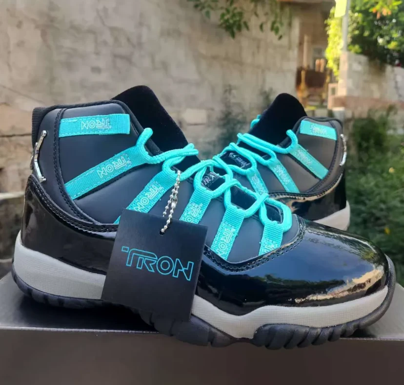 Air Jordan 11 Tron Legacy Shoes Sneaker by Air Jordan