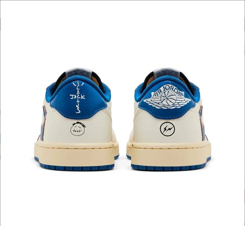 Travis Scott x Fragment x AJ 1 Low 2025 Shoes Sneakers by Air Jordan