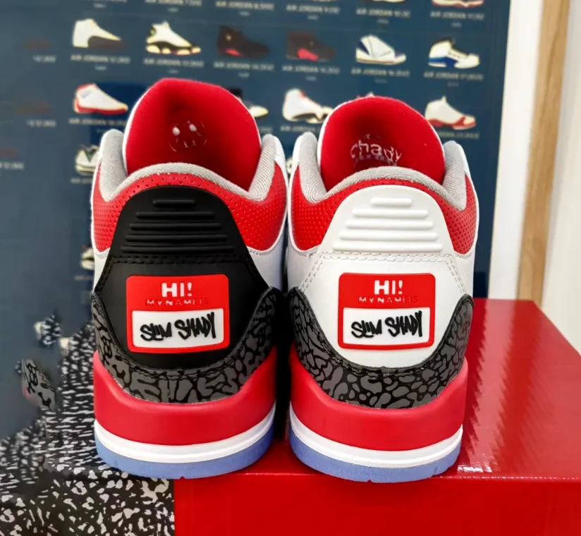 Eminem x AJ 3 Super Bowl PE Shoes Sneakers by Air Jordan
