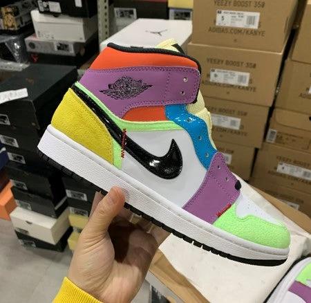 Air Jordan 1 Mid Candy Colorful by Air Jordan