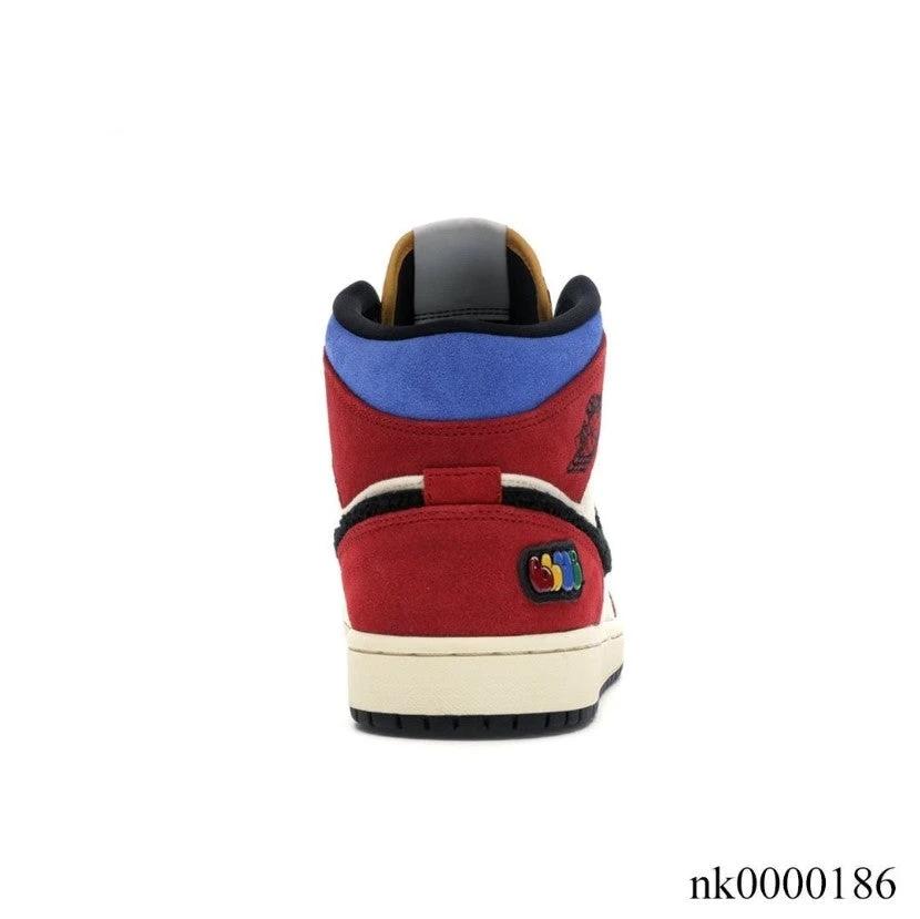 Air Jordan 1 Mid SE Fearless Blue the Great Shoes Sneakers by Air Jordan