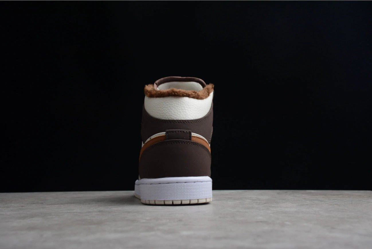 Air Jordan 1 Mid SE Cream Dark Chocolate by Air Jordan