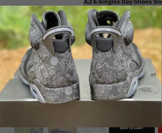 Air Jordan 6 Singles Day Shoes Sneakers by Air Jordan