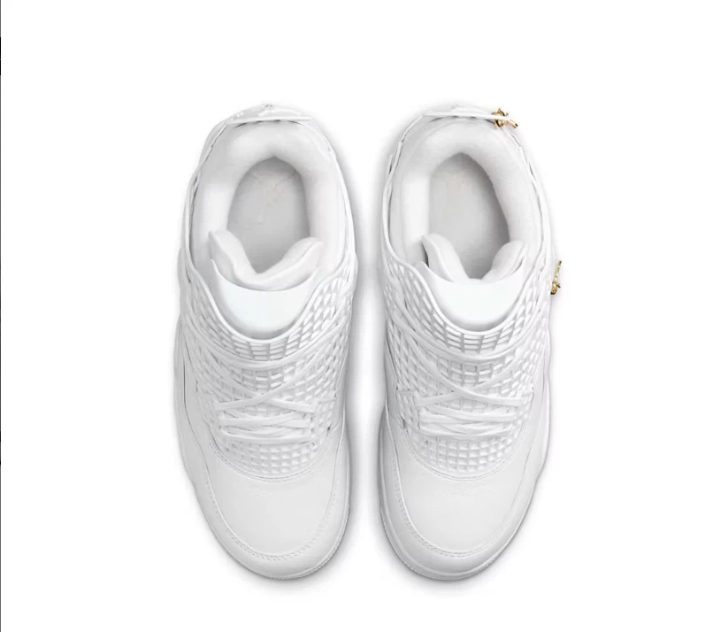 Air Jordan 4 NET White Shoes Sneakers by Air Jordan