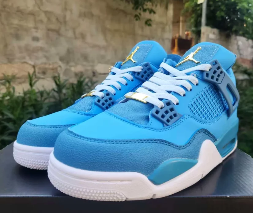 Air Jordan 4 UCLA Bruins PE Shoes Sneakers by Air Jordan