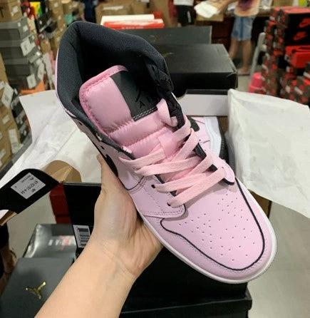 Air Jordan 1 Mid Black Pink by Air Jordan