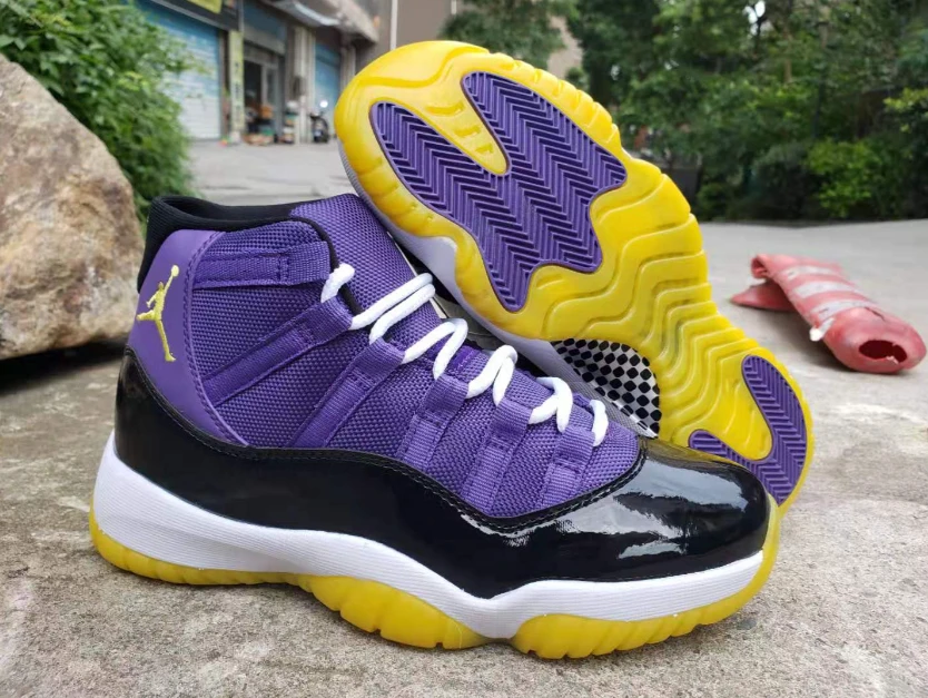 Air Jordan 11 Concord Lakers by Air Jordan