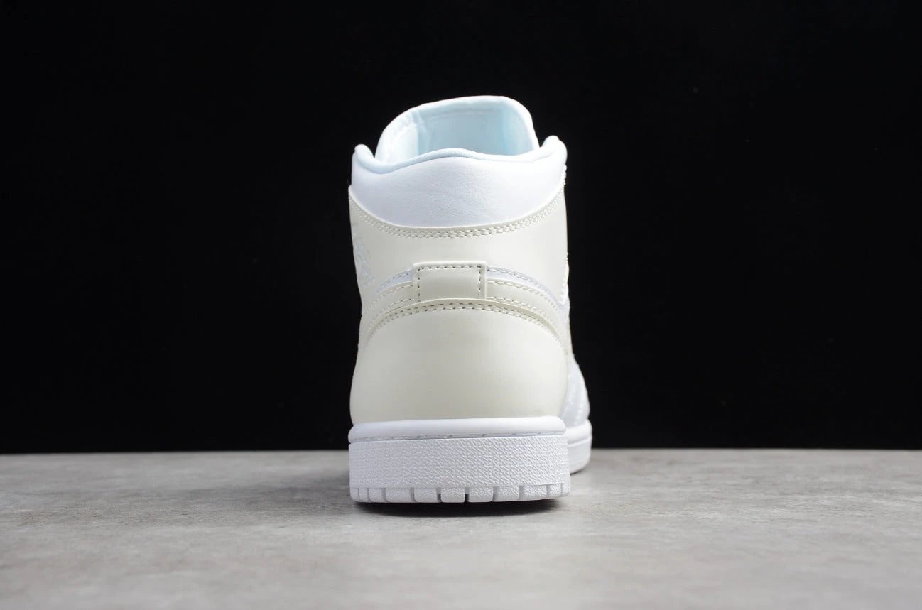 Air Jordan 1 Mid 'White Ivory' by Air Jordan