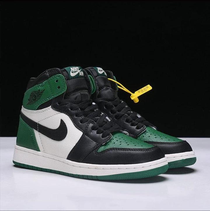 Air Jordan 1 Retro High Pine Green Shoes Sneakers by Air Jordan