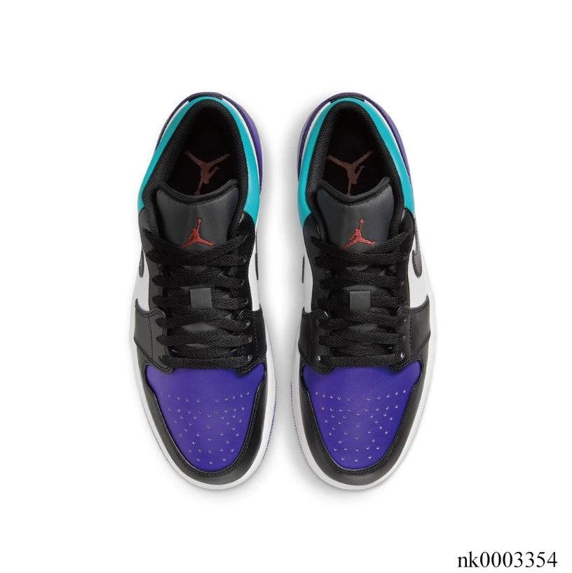 Air Jordan 1 Low Court Purple Tropical Twist Shoes Sneakers by Air Jordan