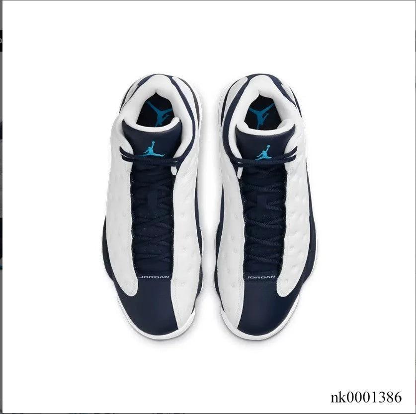 Air Jordan 13 Retro White Obsidian Powder Blue Shoes Sneakers by Air Jordan