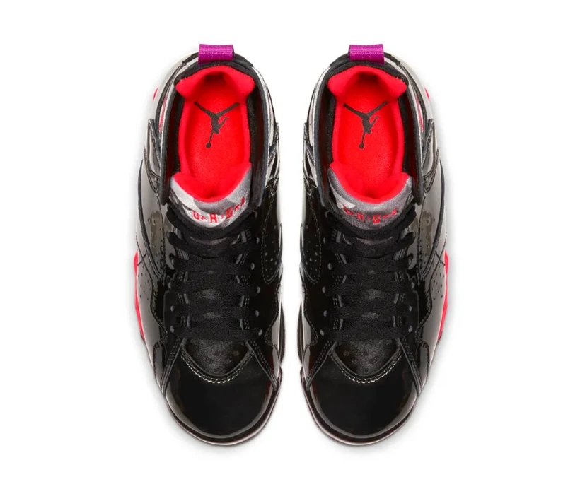 AJ 7 Black Gloss Shoes Sneakers by Air Jordan