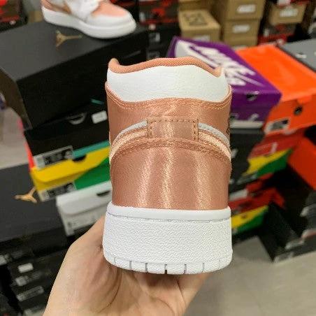 Air Jordan 1 Mid White Rose Gold by Air Jordan