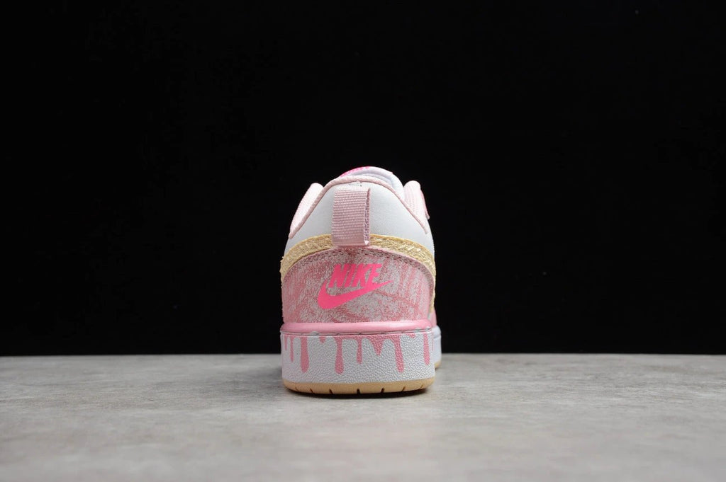 NK Court Borough Low 2 SE GS Pink White Gold by Air Jordan