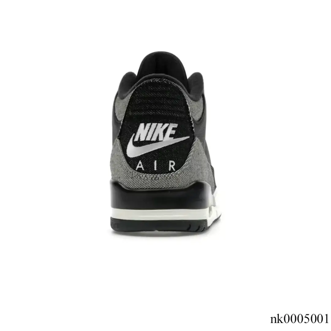 Levi’s x AJ 3 Black Denim Shoes Sneakers by Air Jordan