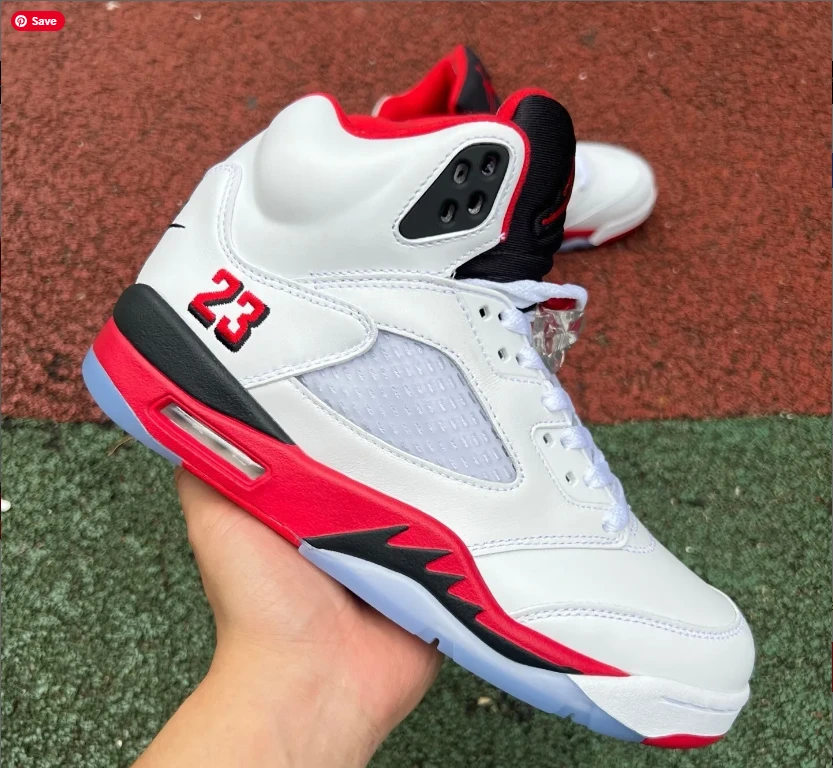 Air Jordan 5 Fire Red 2025 Shoes Sneakers by Air Jordan