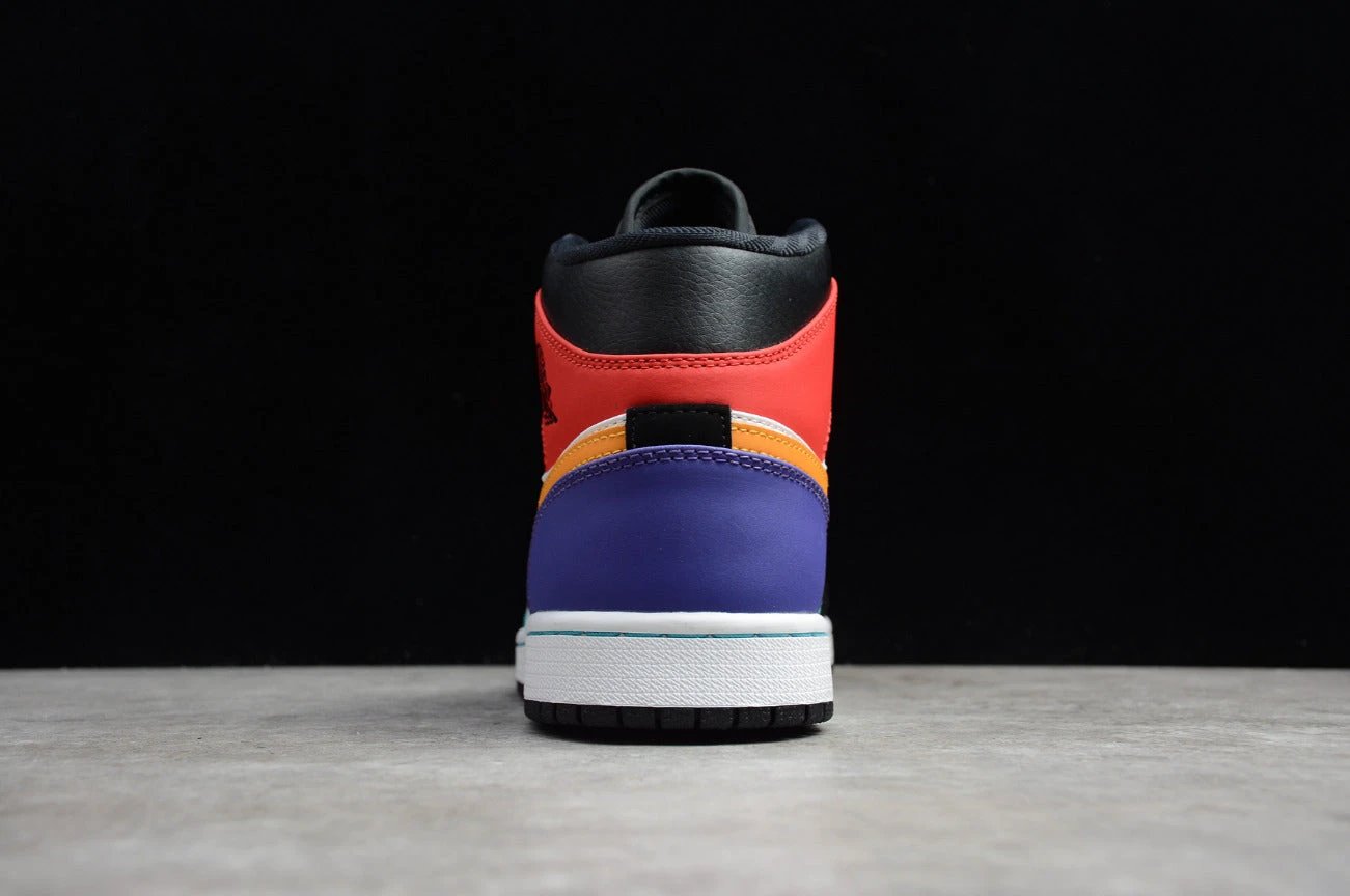 Air Jordan 1 Mid Bred Multi-Color by Air Jordan