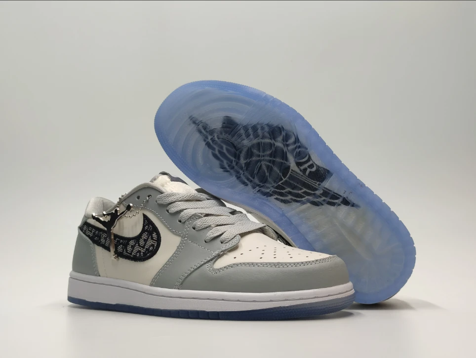 Dior x Air Jordan 1 Low Grey by Air Jordan