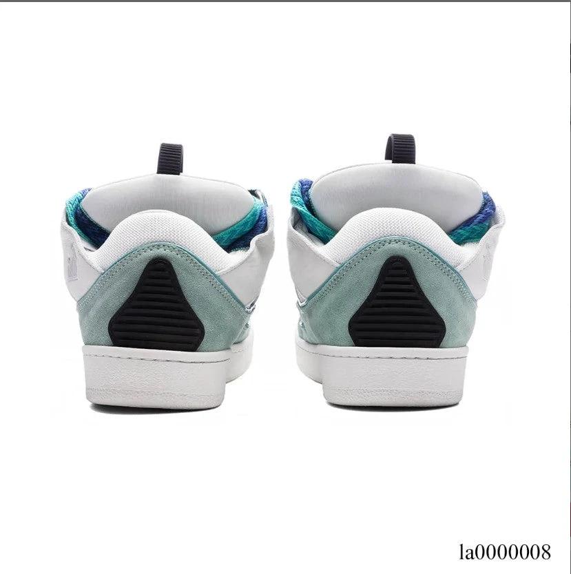 Lanvin Curb Sneaker White Blue Shoes Sneakers – la0000008 by Air Jordan
