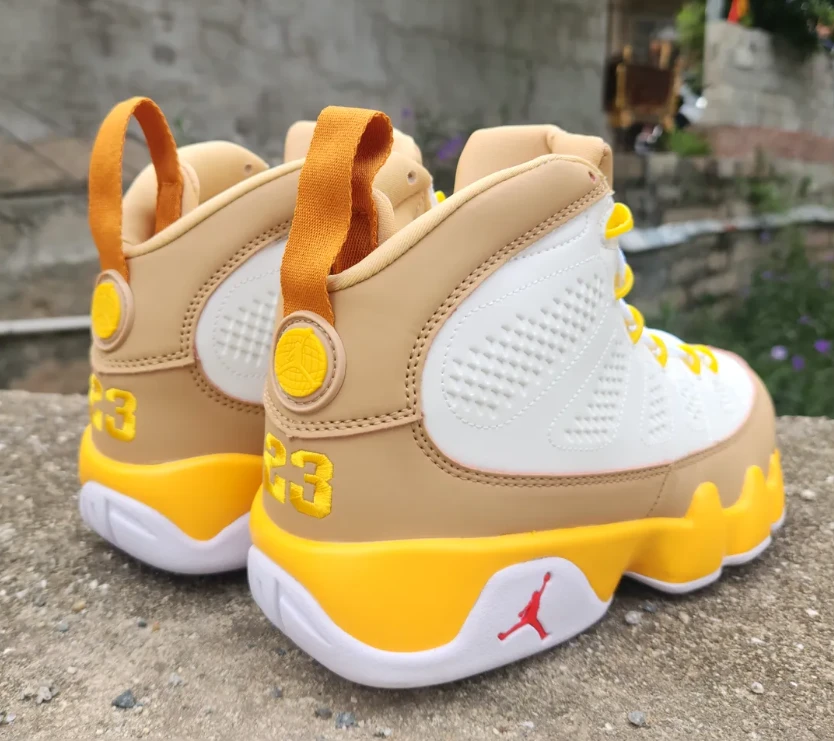 Air Jordan 9 Mustard Shoes Sneakers by Air Jordan