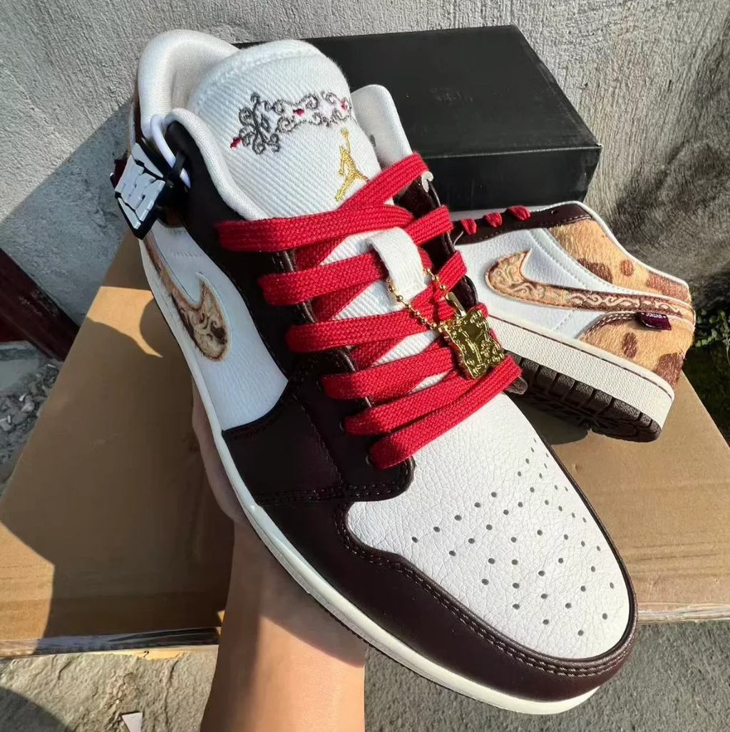 Air Jordan 1 Low SE Year of the Horse Shoes Sneakers by Air Jordan