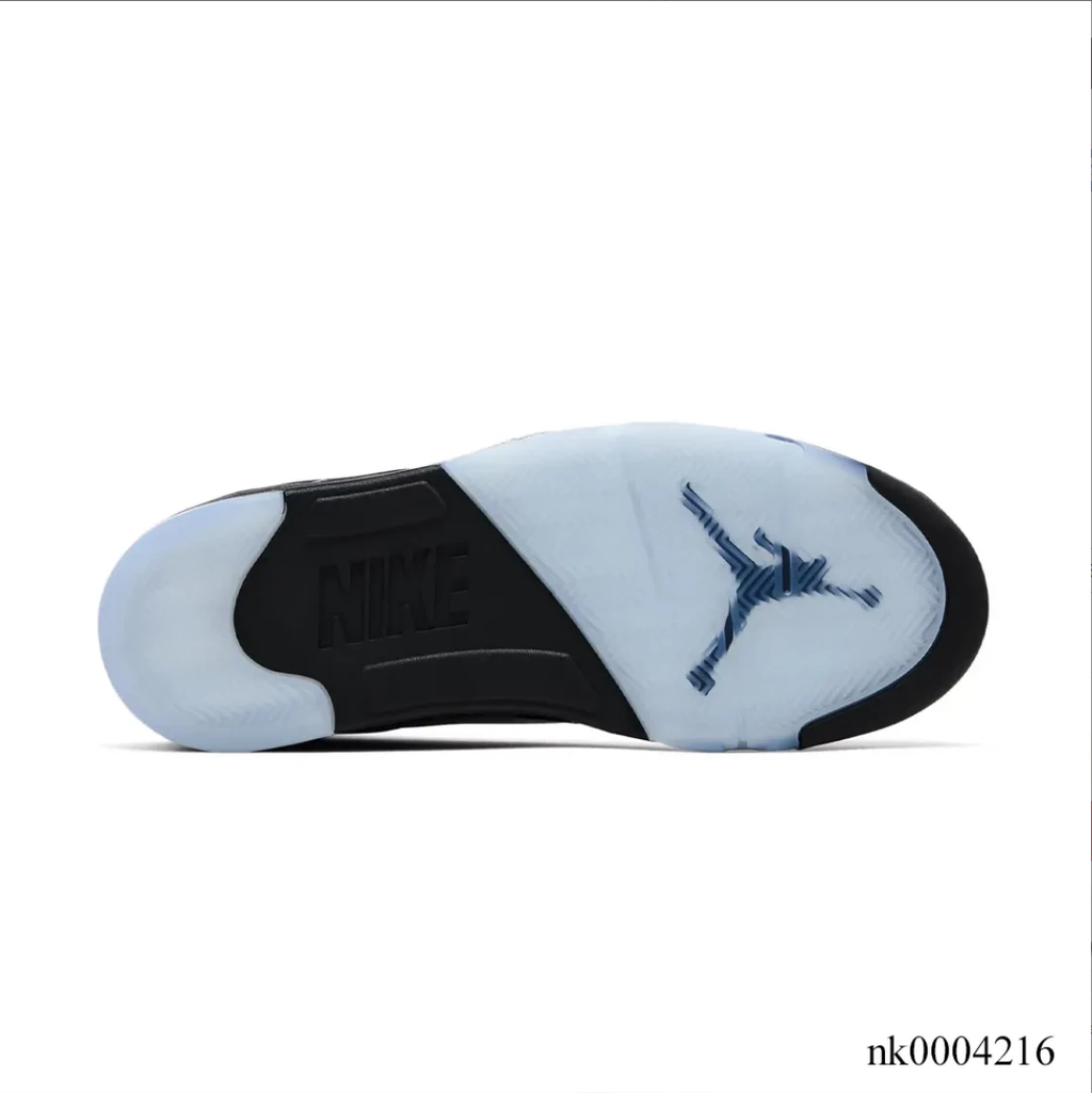 Air Jordan 5 Black Metallic Reimagined Shoes Sneakers by Air Jordan