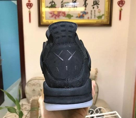Air Jordan 4 Graffiti Black Suede by Air Jordan