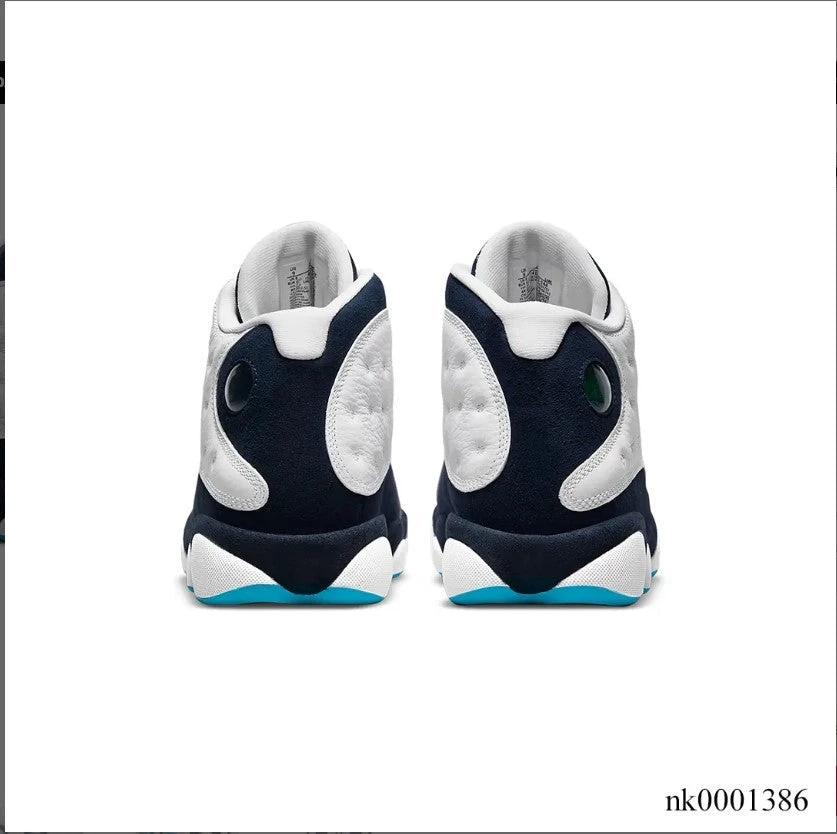 Air Jordan 13 Retro White Obsidian Powder Blue Shoes Sneakers by Air Jordan