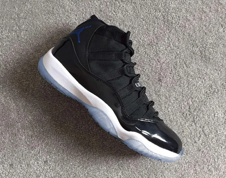 Air Jordan 11 Black Blue by Air Jordan