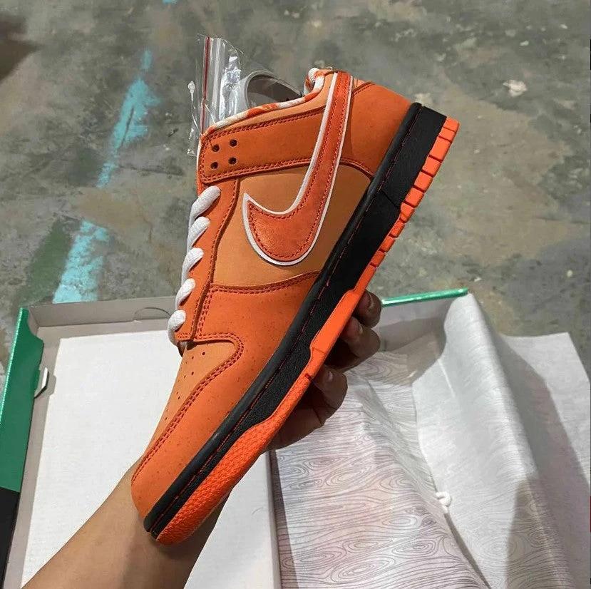 SB Dunk Low Concepts Orange Lobster Shoes Sneakers by Air Jordan